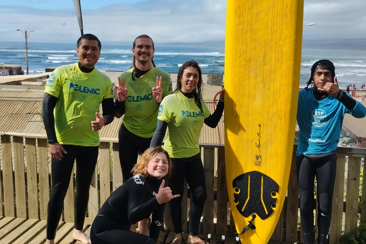 Escuela de surf Pichilemu