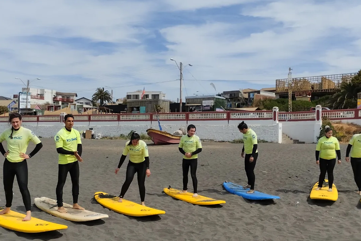 Escuela de surf Pichilemu